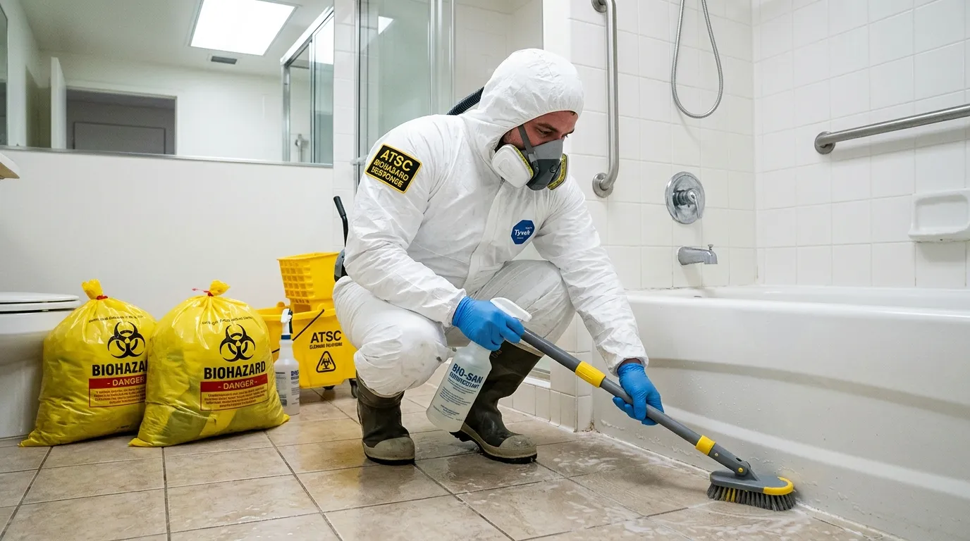 Decontamination equipment deployed for Blood Cleanup in Naranja